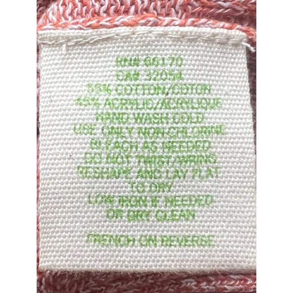 Urban Outfitters Burnt Orange Open Front Ribbed Knit Cardigan Sweater • Cozycore - Picture 12 of 15